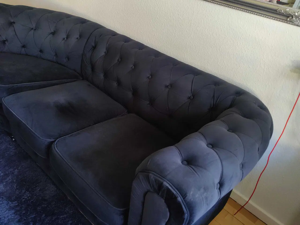 Billede 9 - Fin velour sofa