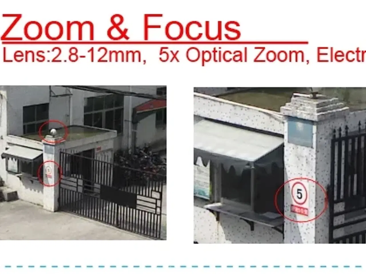 Billede 3 - IP kamera udendørs Trådløst med motor vippe og dreje funktion