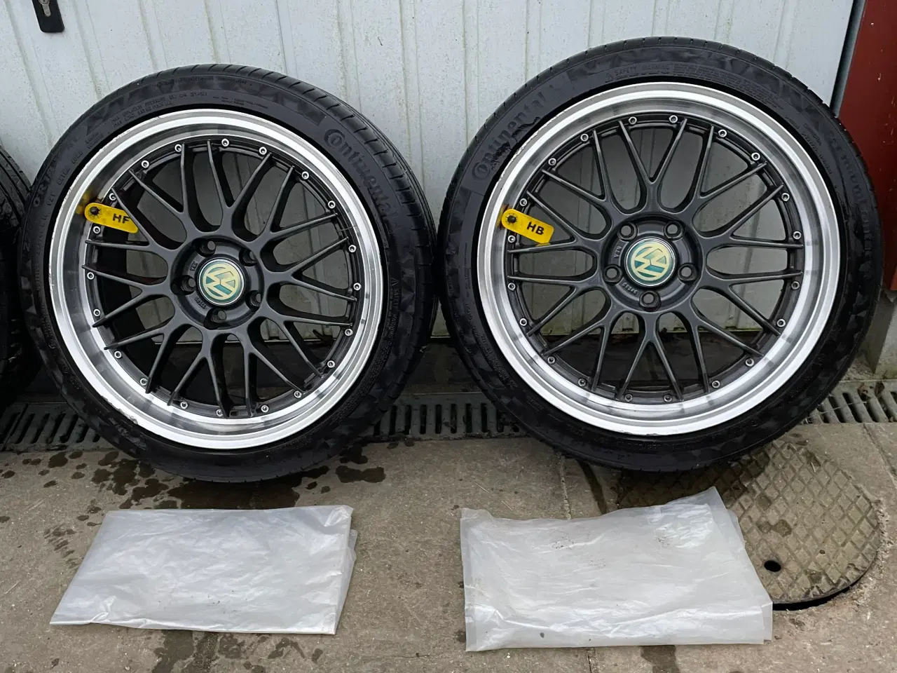 Billede 2 - VW 18” alufælge m. dæk