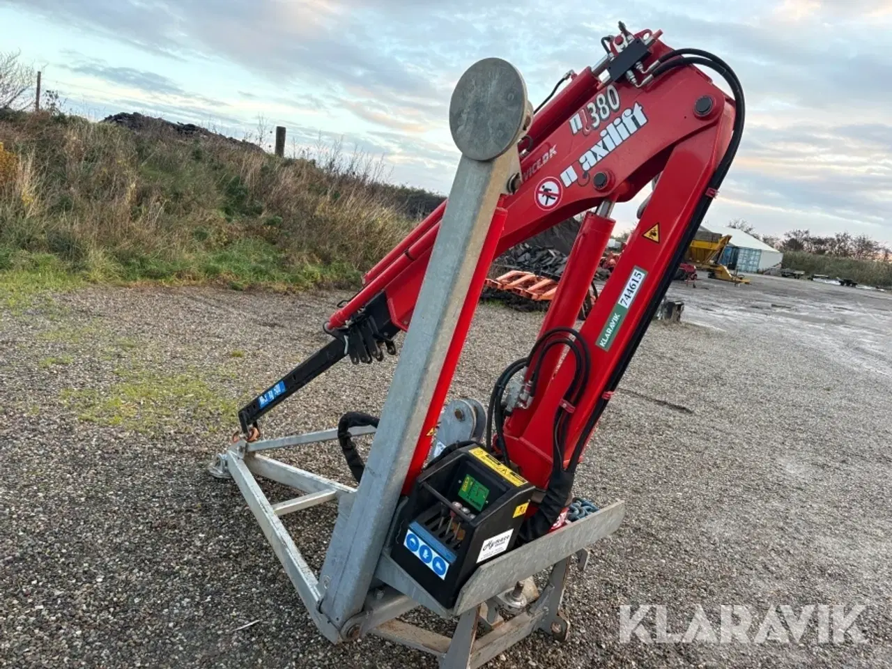 Billede 4 - Kran til Minilæsser Maxilift M380D.4H