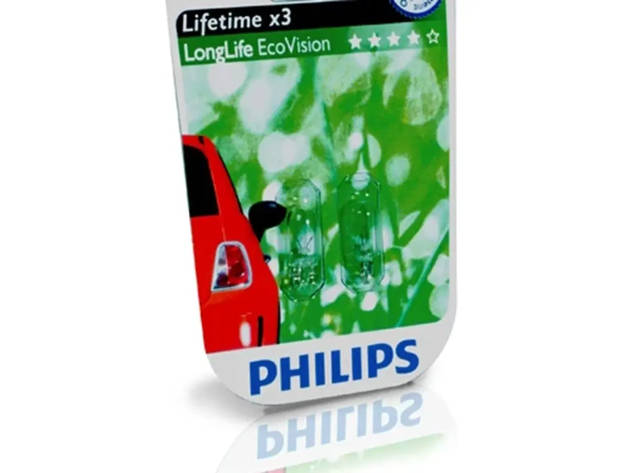 Billede 1 - Philips Longlife EcoVision W5W 12V - Sæt