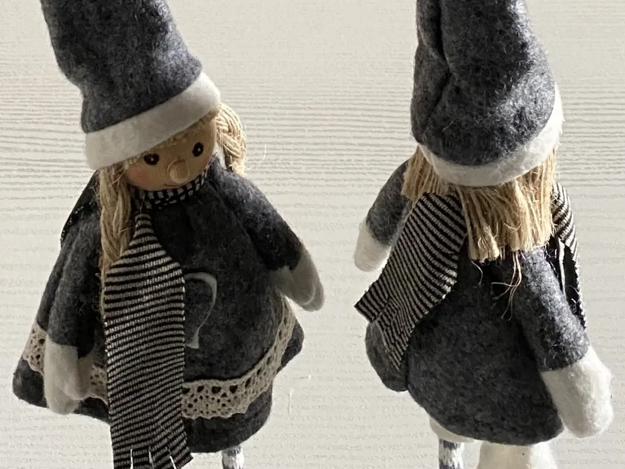 Billede 3 - Vinterpiger i grå filt
