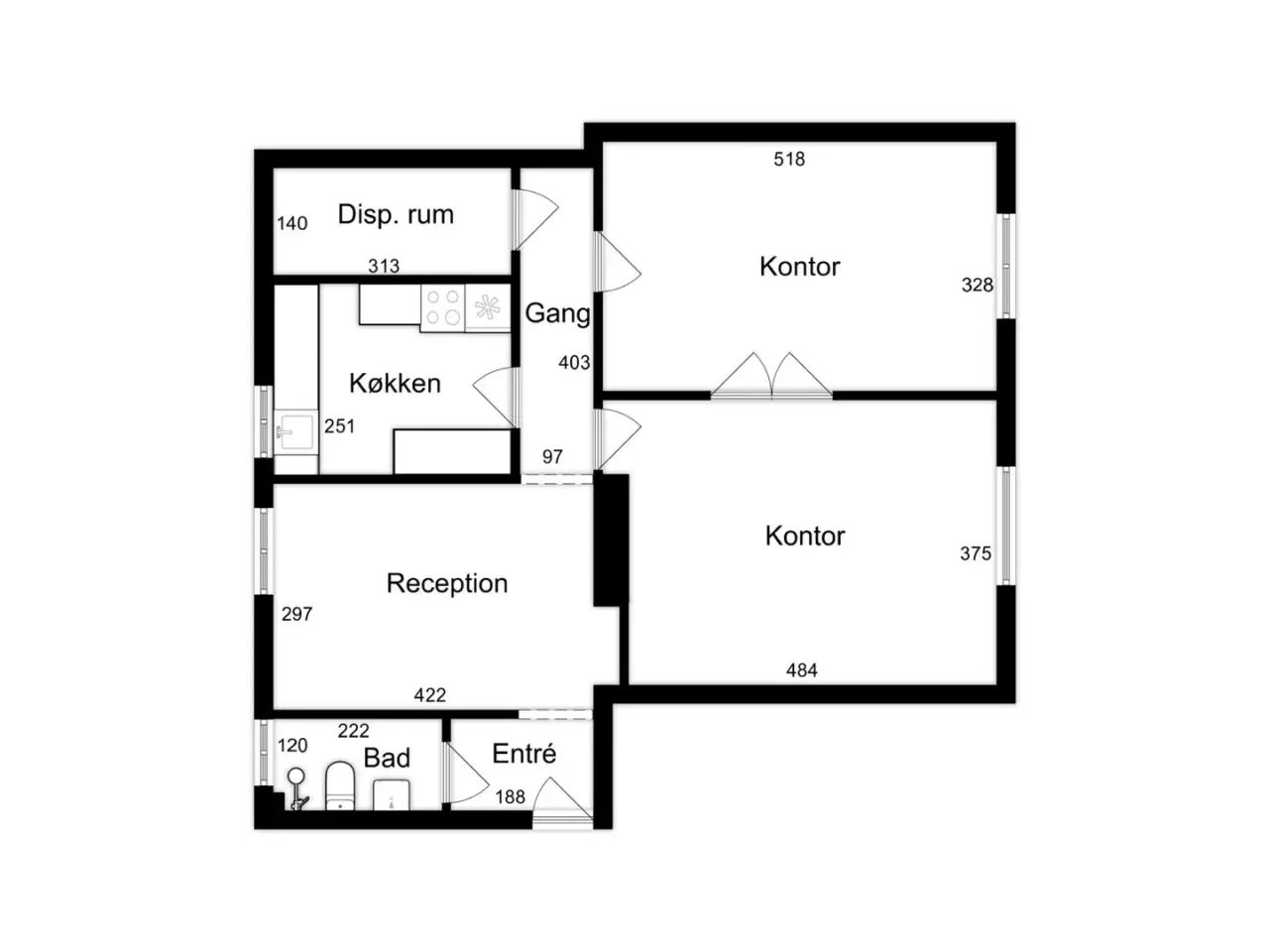 Billede 11 - Attraktivt og charmerende kontorlejemål i lys underetage – kun 100 meter fra Østerport Station