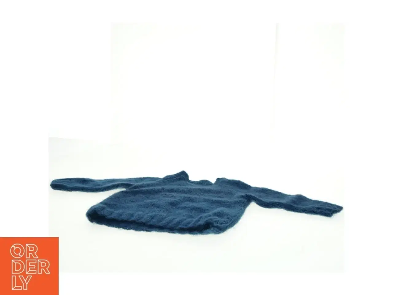 Billede 4 - Blå Striktrøje (str. 31 x 26 cm ærme 18 cm)