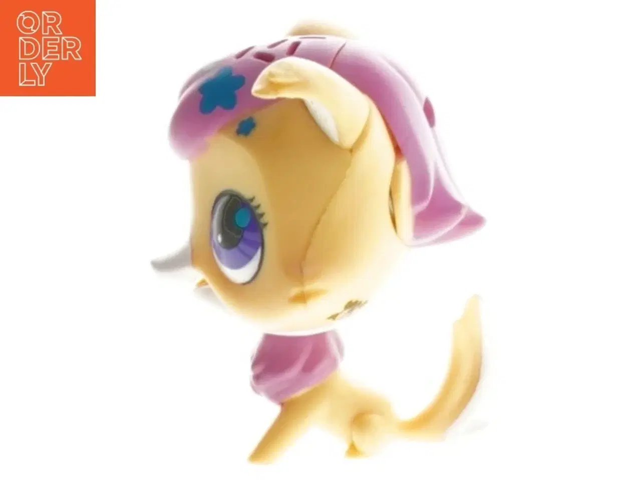 Billede 2 - LPS figur i lilla og lyseblå farver fra Littlest Petshop (str. 7 cm)