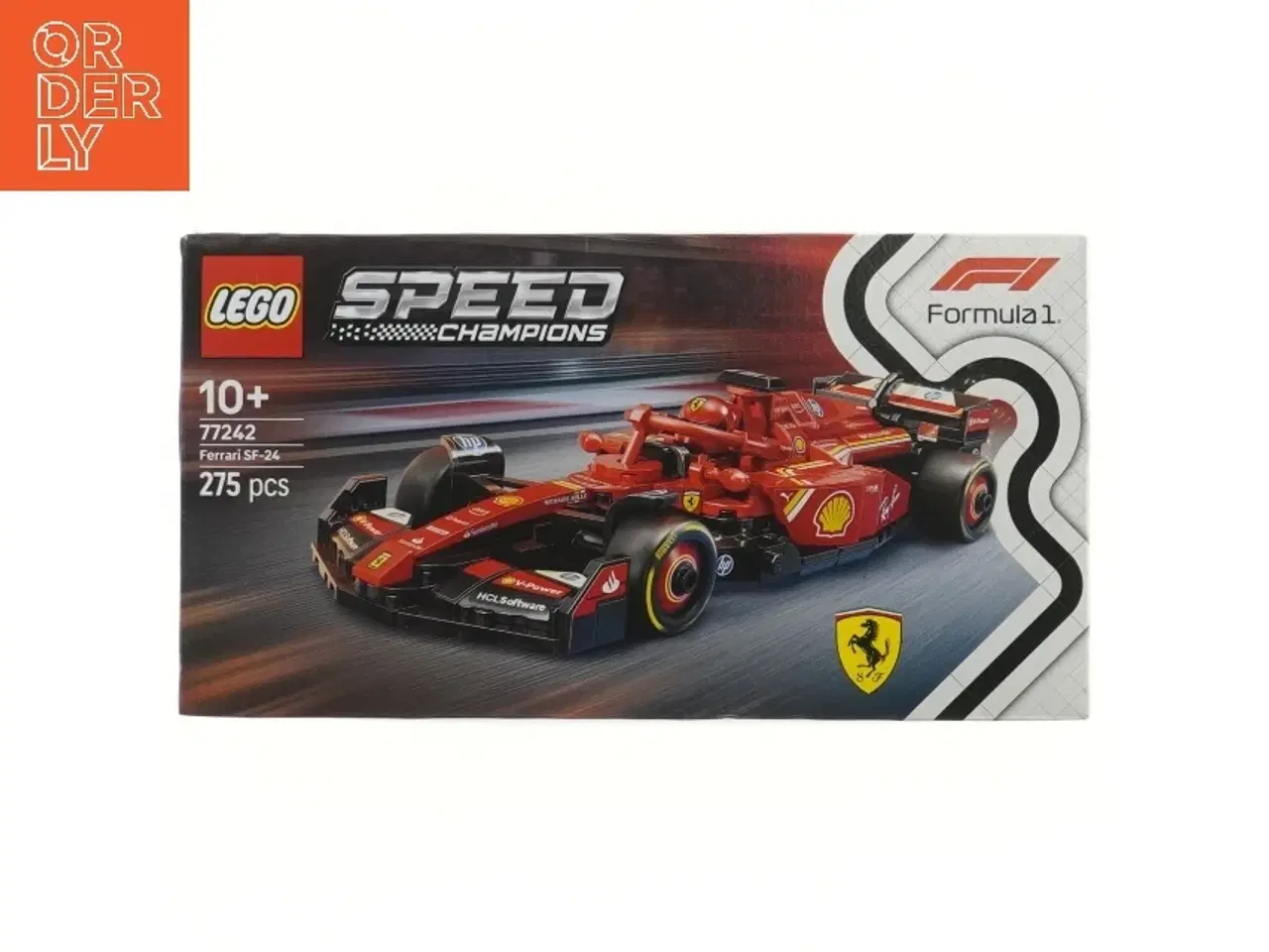 Billede 1 - LEGO Ferrari SF-24 byggesæt fra LEGO (str. 26x14 cm)