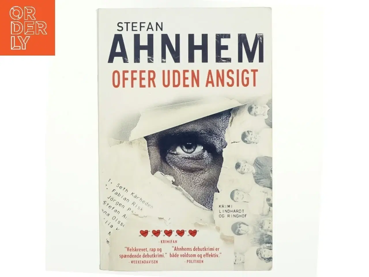 Billede 1 - Offer uden ansigt af Stefan Ahnhem (Bog)