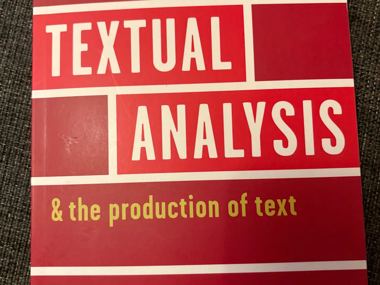 Billede 1 - Textual Analysis & the production of text