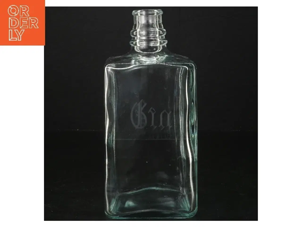 Billede 1 - Glasflaske 20,5 cm (str. 20,5 cm)