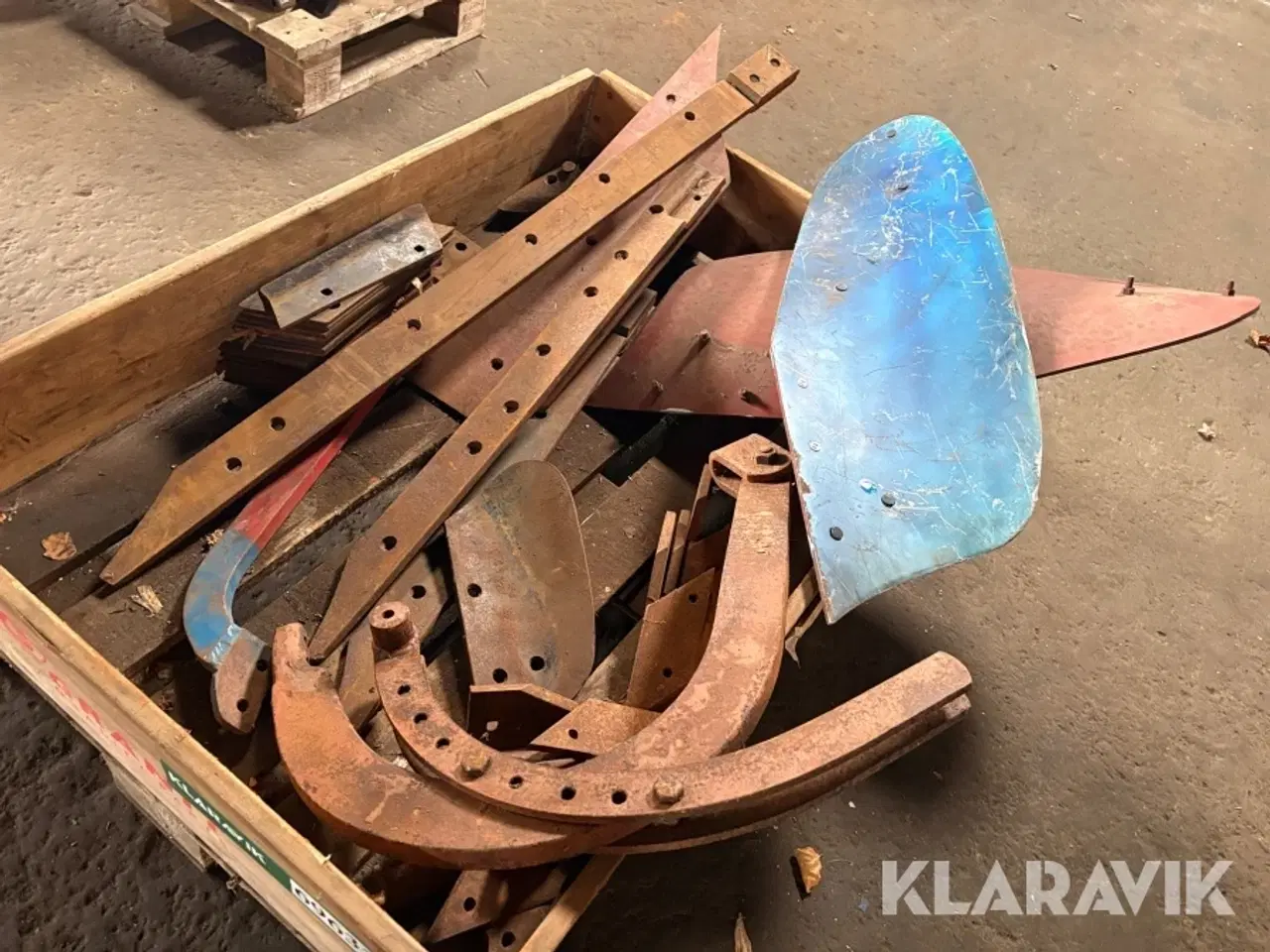 Billede 1 - Dele til Bovlund plov