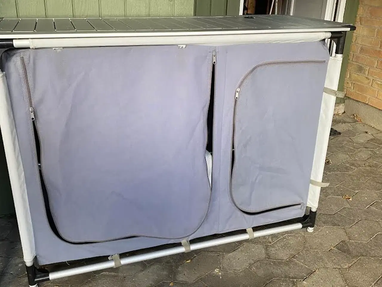 Billede 1 - reol/bord til forteltet 50x120x85