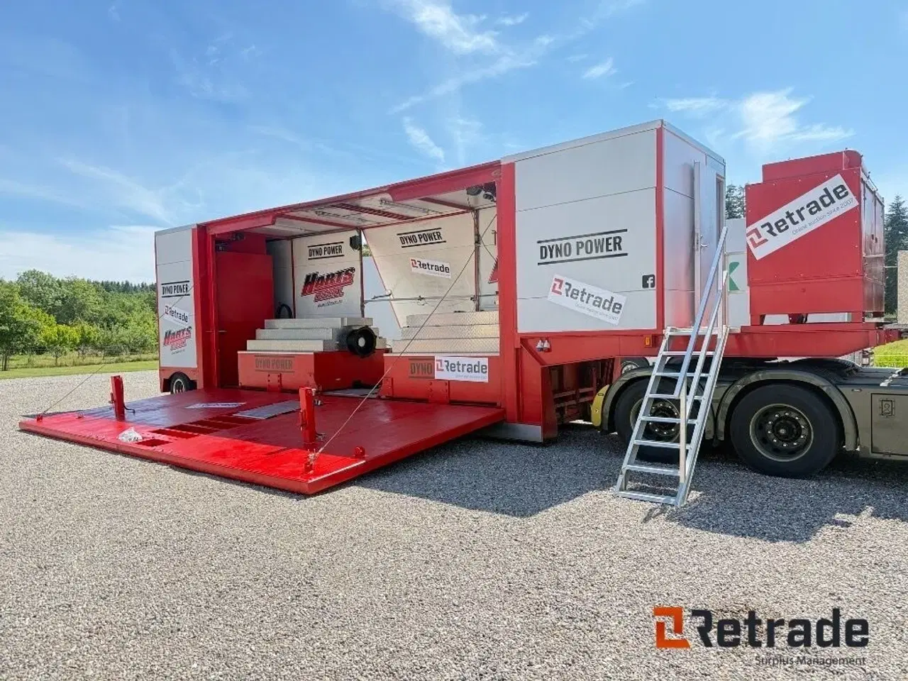 Billede 1 - - - - Dyno teststation til traktortræk (standalone drift)