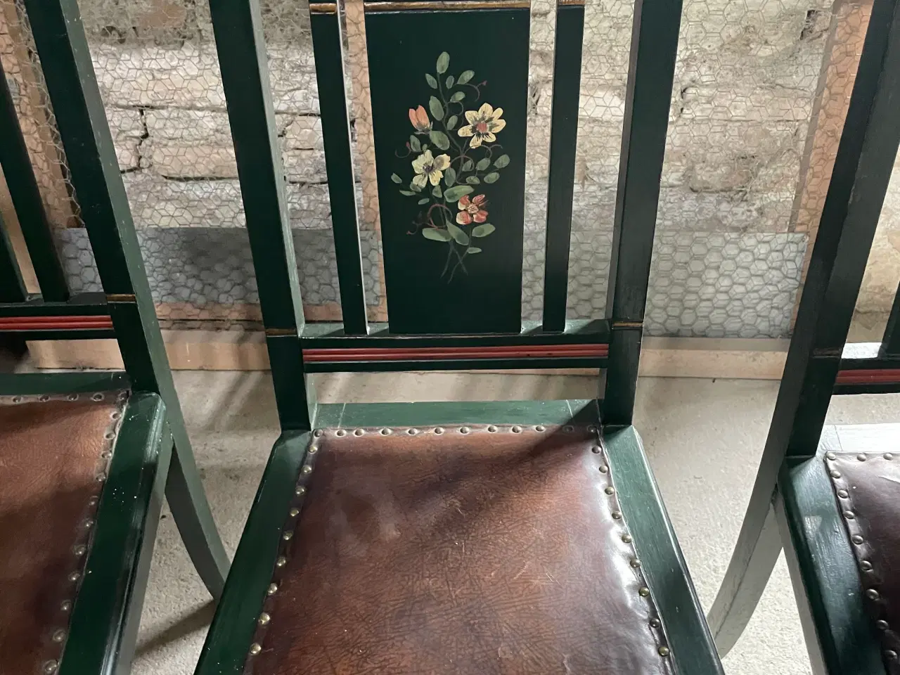 Billede 9 - Antikt Bord og stole