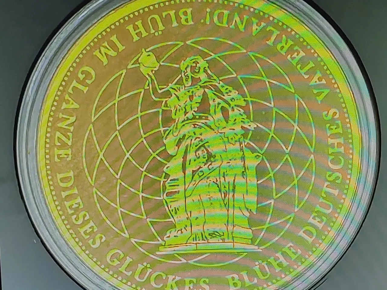 Billede 1 - Guldmønt Deutsche Nationalhymne