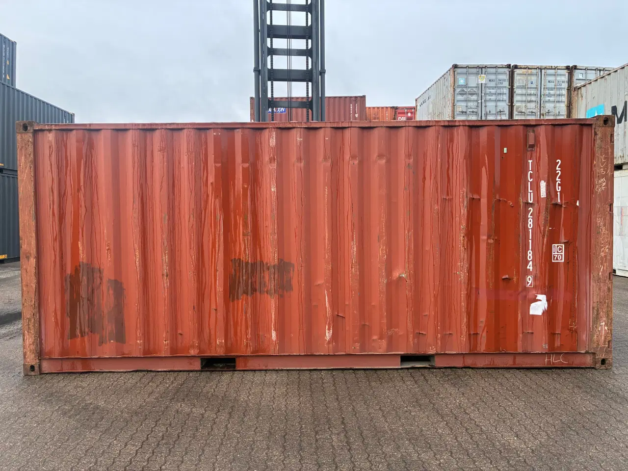 Billede 5 - 20 fods Container- ID: TCLU 281184-9