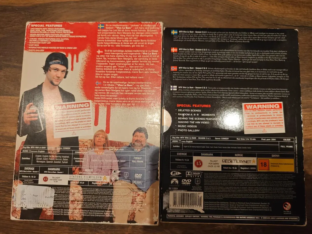 Billede 3 - Viva La Bam Sæson 1, 2 og 3 + Bonus disc