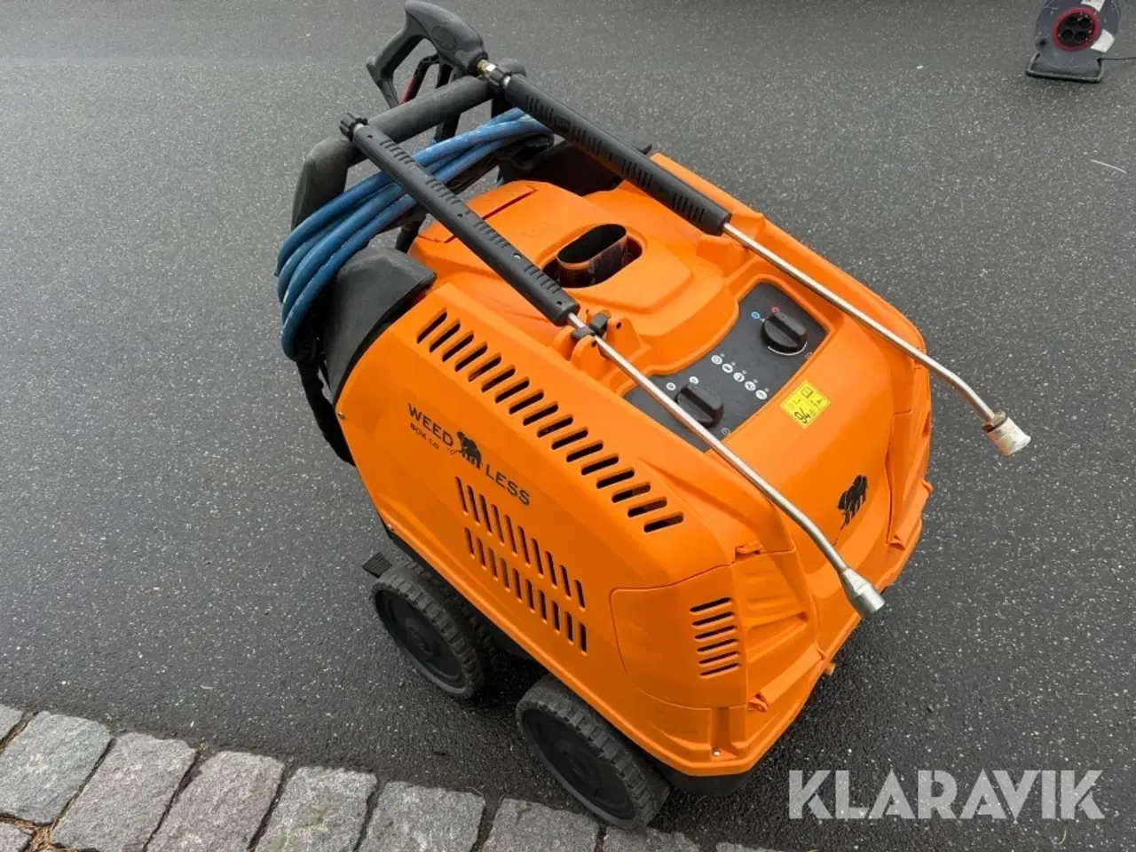 Billede 2 - Ukrudtskoger / hedvandsrenser Weedless Box 1.0 med 2 lanser