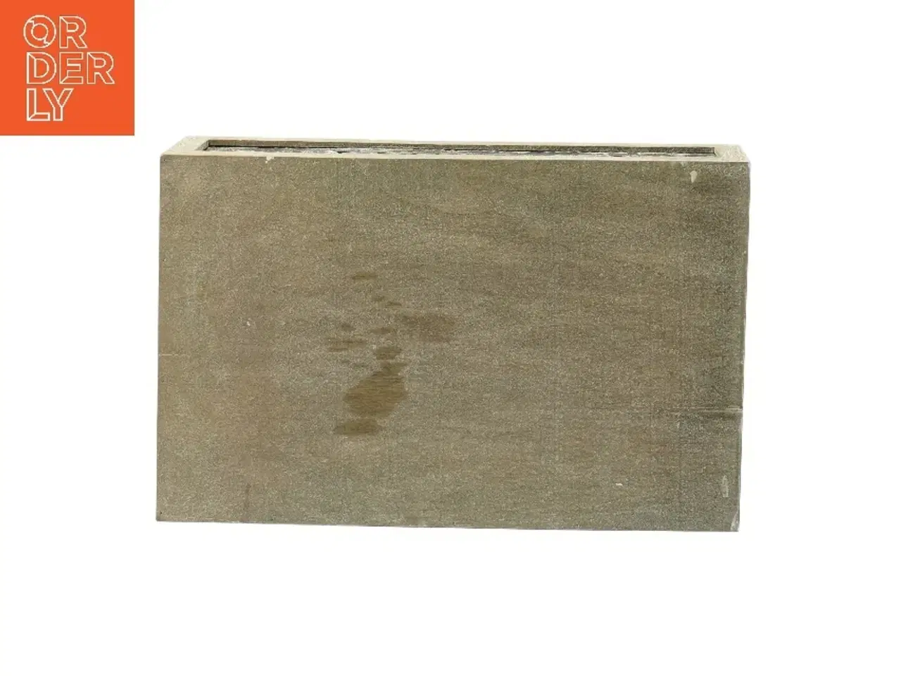 Billede 3 - Dekorativ træbakke med udskæringer (str. 39,5x25 cm)