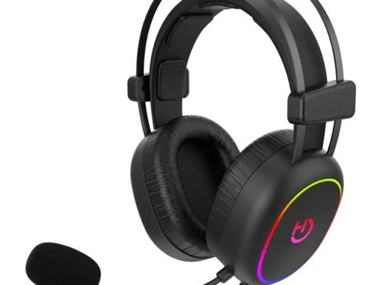 Billede 4 - Gaming headset med mikrofon Hiditec GHE010003 - Sort/Rød