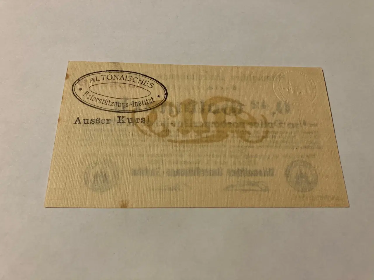 Billede 2 - 0,42 Goldmark Germany banknote