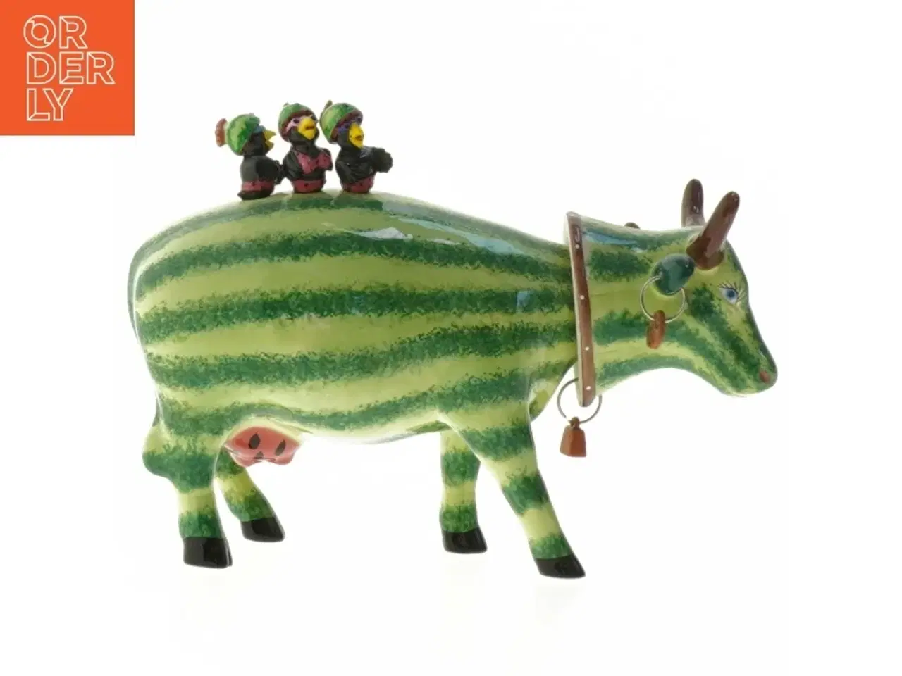Billede 2 - Dekorativ kofigur fra CowParade (str. 18 cm)