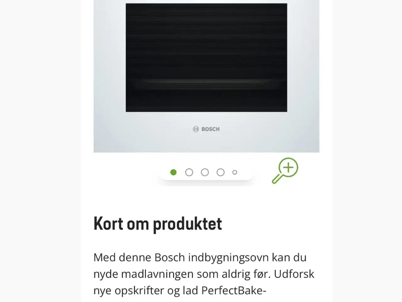 Billede 11 - Bosch indbygningsovn HBG676EW1