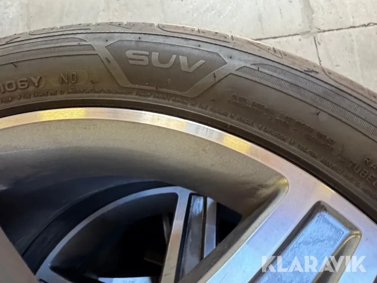 Billede 6 - Alufælge på dæk Goodyear Eagle F1