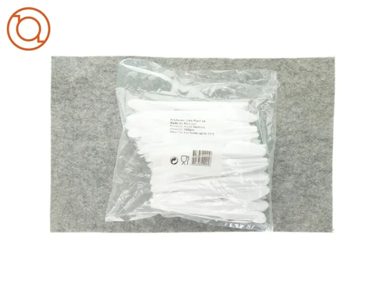 Billede 1 - Plastik knive (100 stk.)