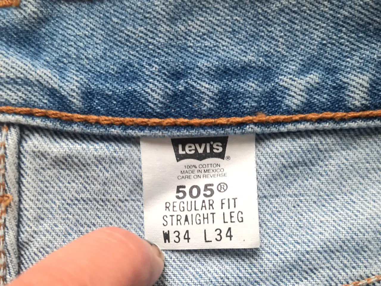 Billede 6 - Nye Levi's 505 i str. W34 L34