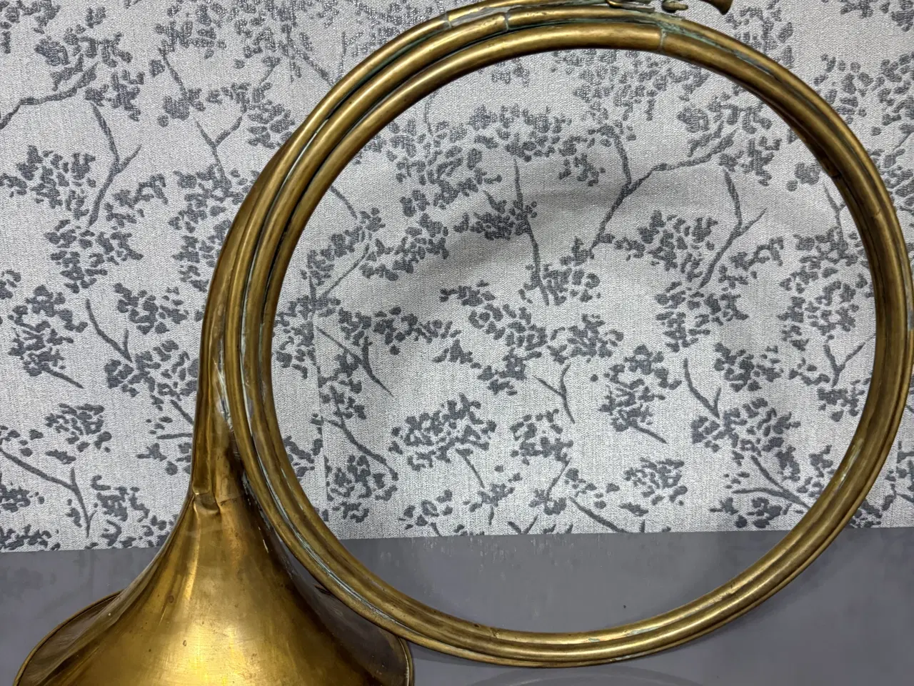 Billede 1 - Flot klassisk posthorn i messing