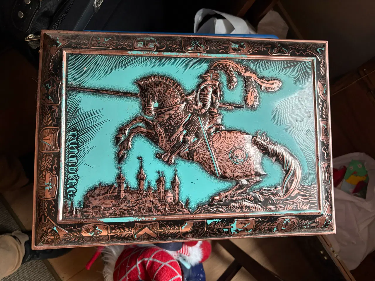 Billede 1 - Tinæske