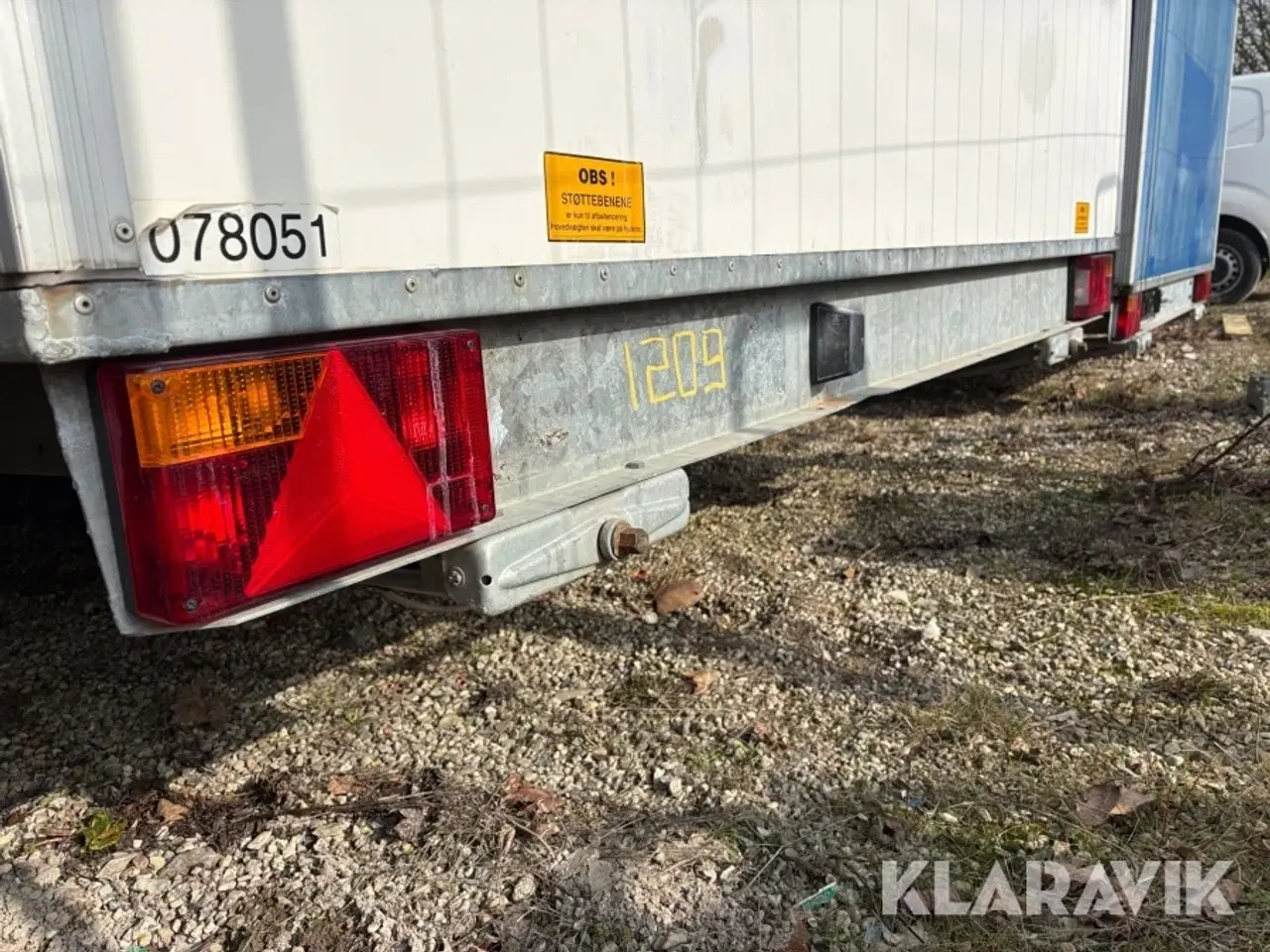 Billede 10 - Beboelses Letvogn med kværn Scanvogn 2000kg