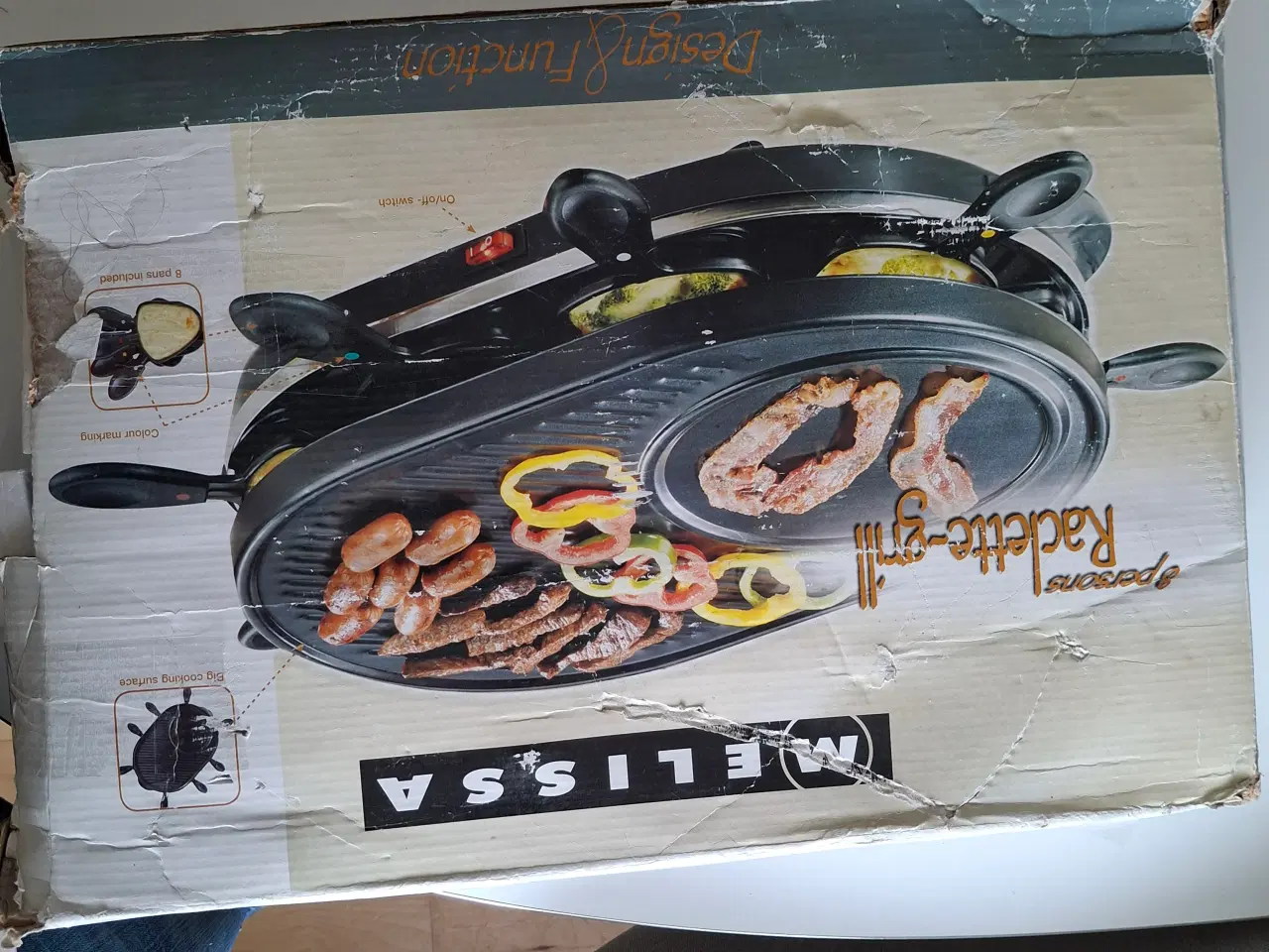 Billede 1 - Raclette gril til 8 personer 