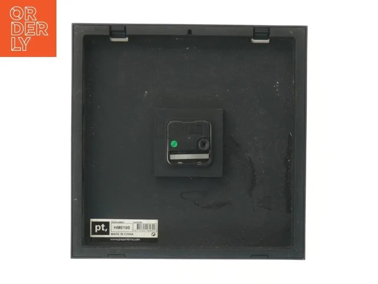 Billede 3 - Billedramme med ur (str. 30x30x4 cm)