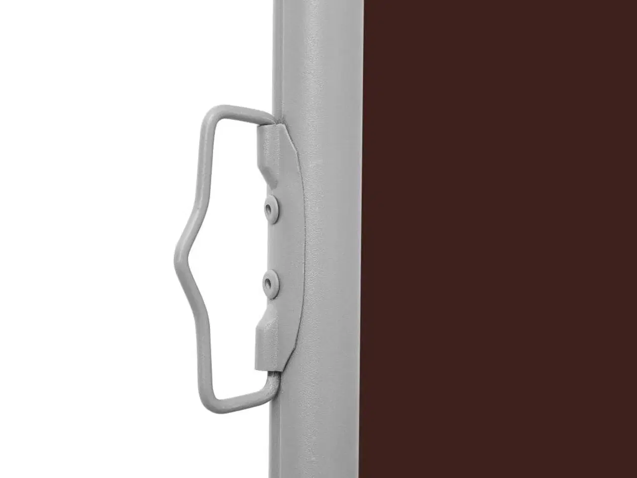 Billede 5 - Sammenrullelig sidemarkise 140 x 600 cm brun