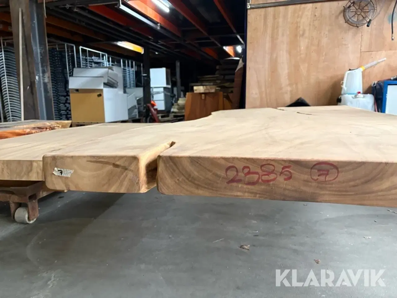 Billede 9 - Plankebordplade akacie ubehandlet 1 hel plade