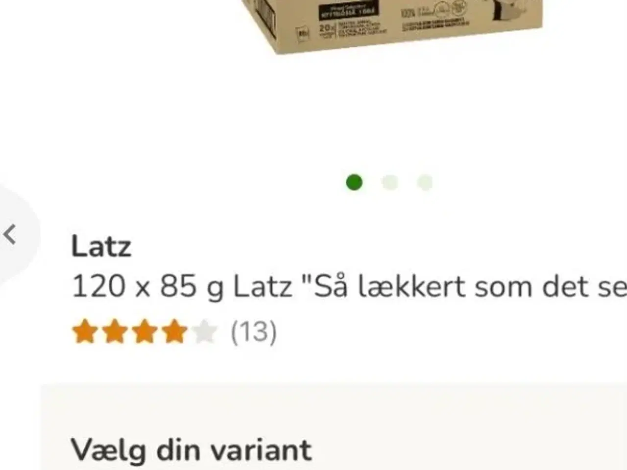 Billede 2 - Latz katte vådfoder +7