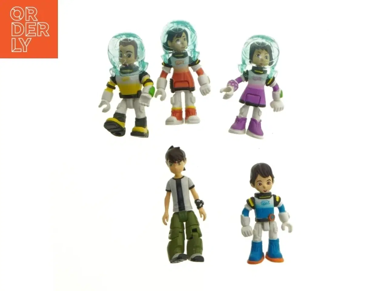 Billede 1 - 5 Tomorrowland actionfigurer (str. 10 cm)