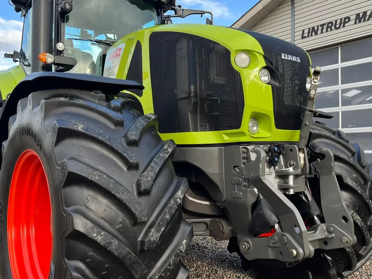 Billede 21 - CLAAS Axion 930 CMatic Med næsten nye dæk, frontlift og evt et RTK GPS anlæg