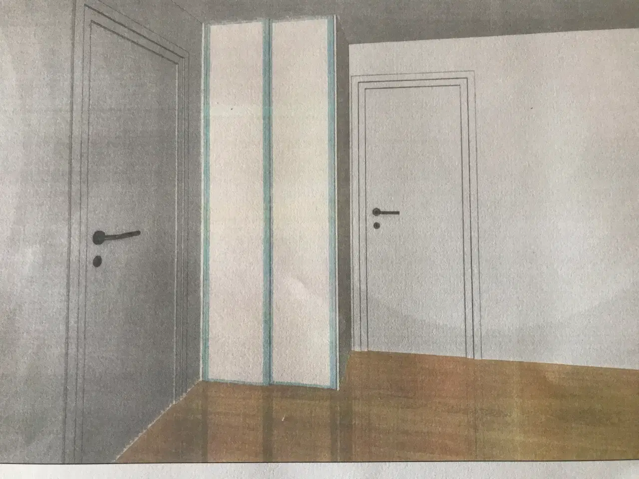 Billede 1 - Skydedøre - fejlkøb - sælges uhørt billigt