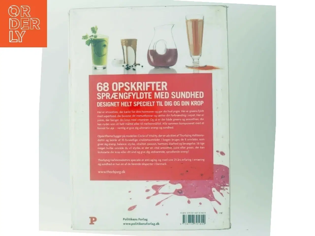 Billede 3 - Boost din vitalitet : smoothies, juices, greens af Thorbjrg Hafsteinsdottir (Bog)