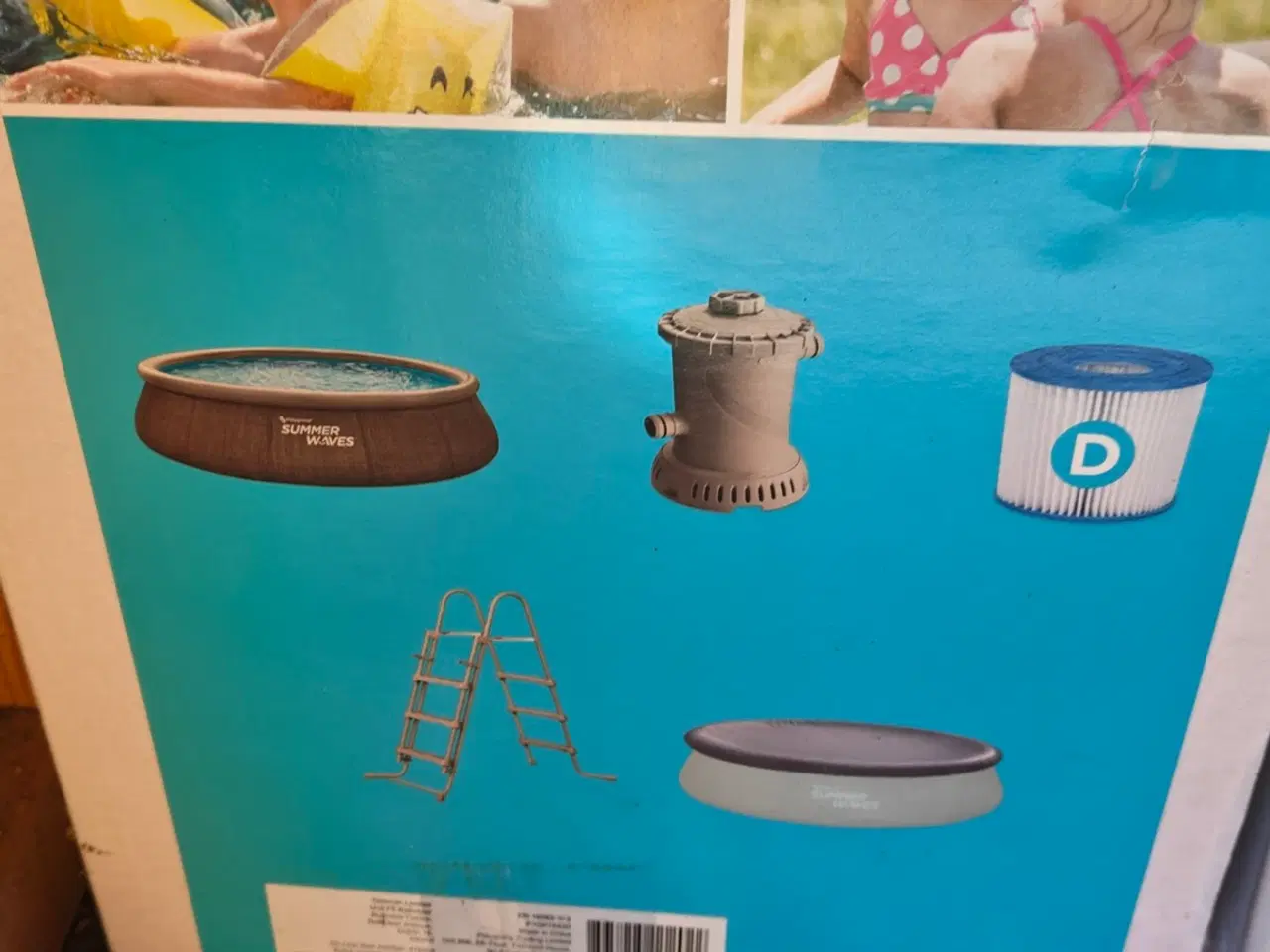 Billede 2 - Pool 4,5 x 1 m - NY - Med alt tilbehør