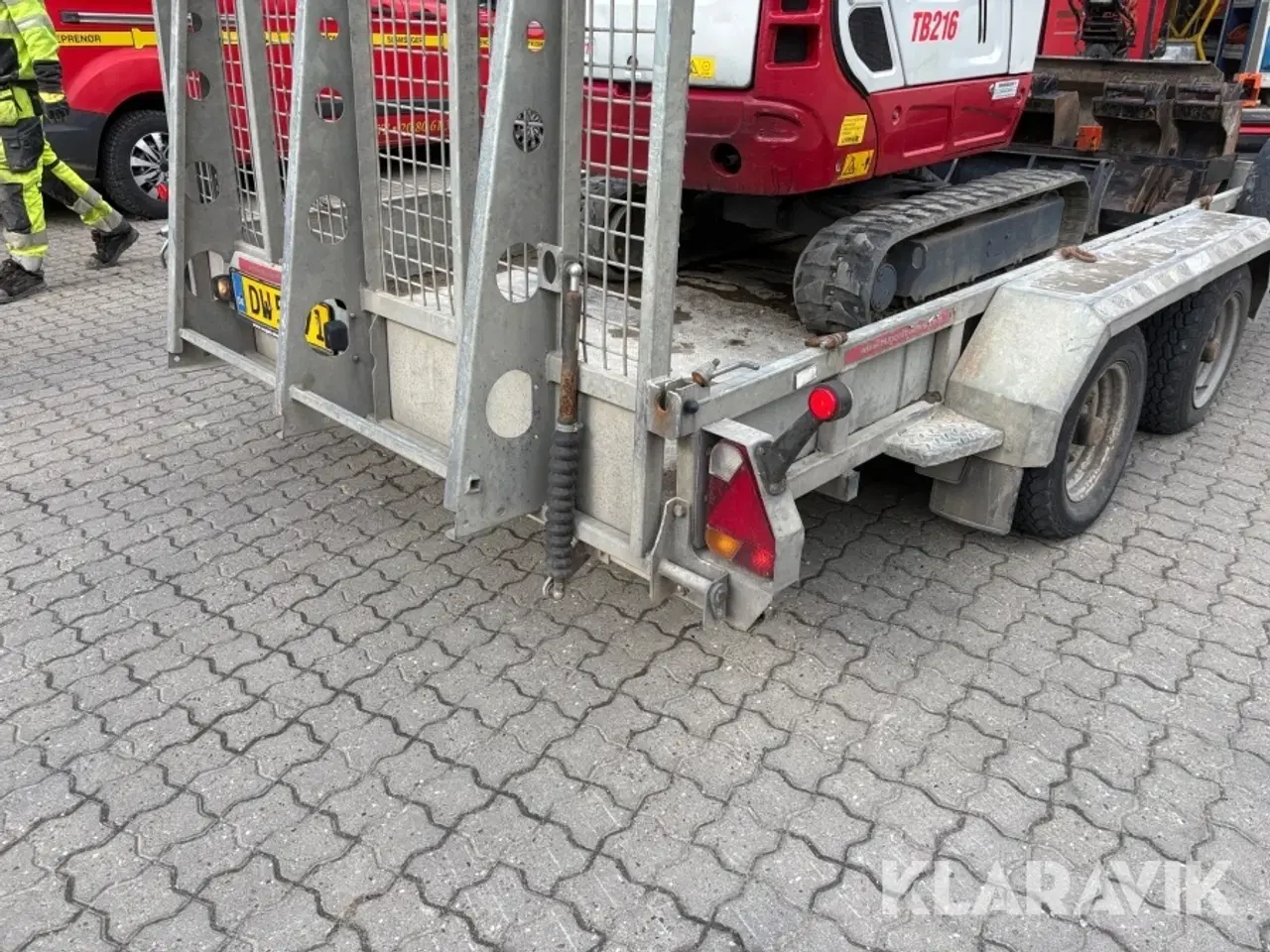 Billede 11 - Entreprenørpakke Iveco Daily 3.0 med servicevogn minigraver maskintrailer