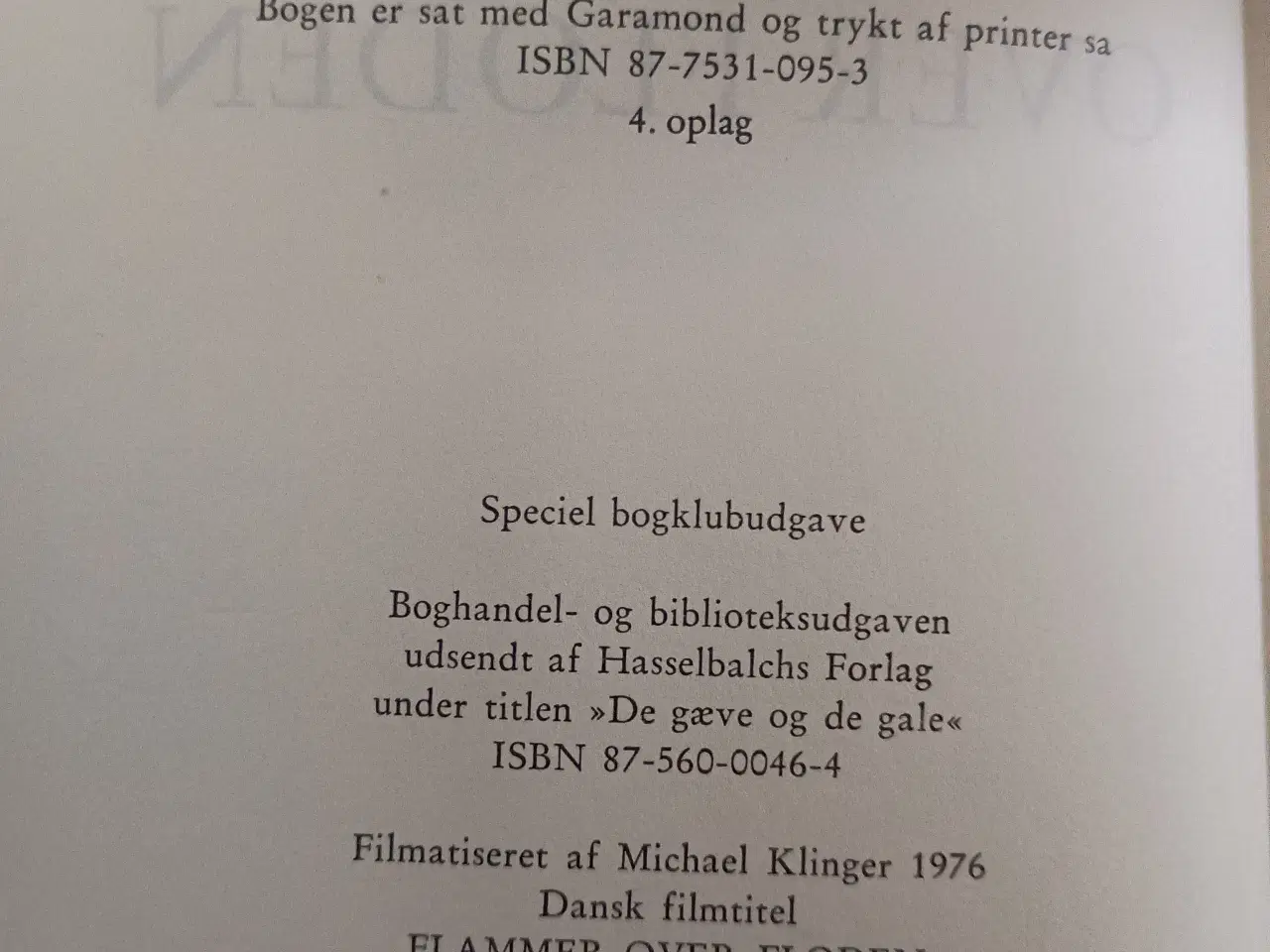 Billede 4 - Wilbur Smith, Flammer Over Floden.