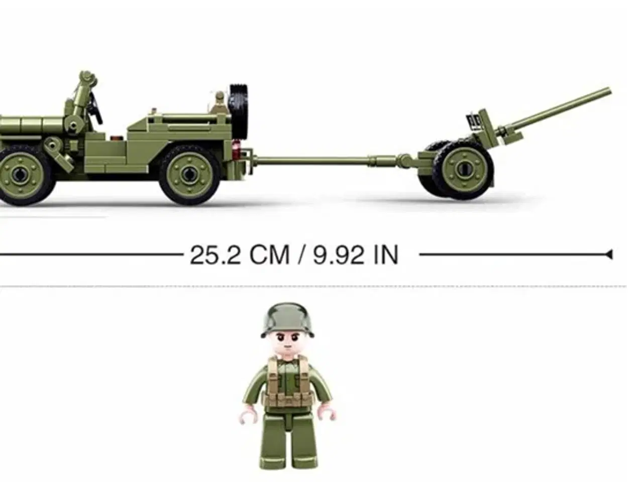 Billede 2 - USA WW2 jeep med tilbehør