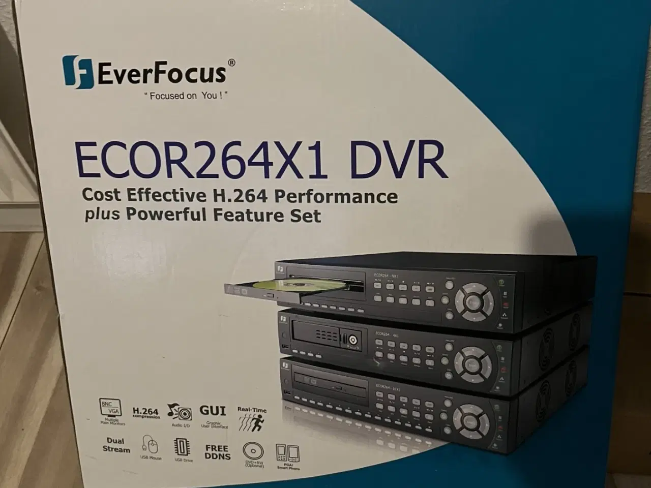 Billede 1 - DVR optager, EverFocus 16 Kanals.