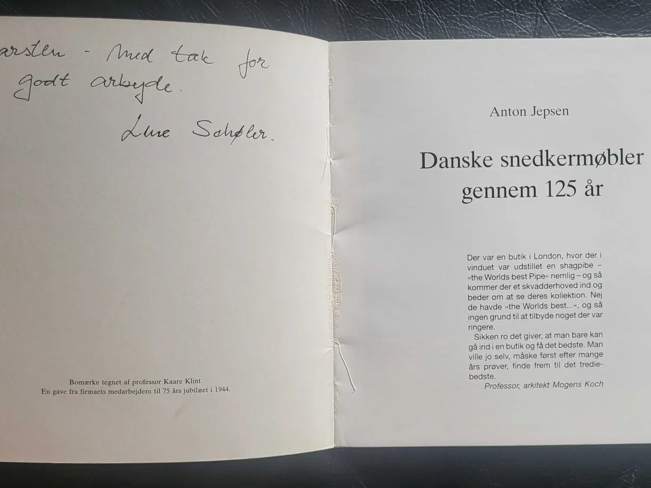 Billede 2 - Danske snedkermøbler gennem 125 år