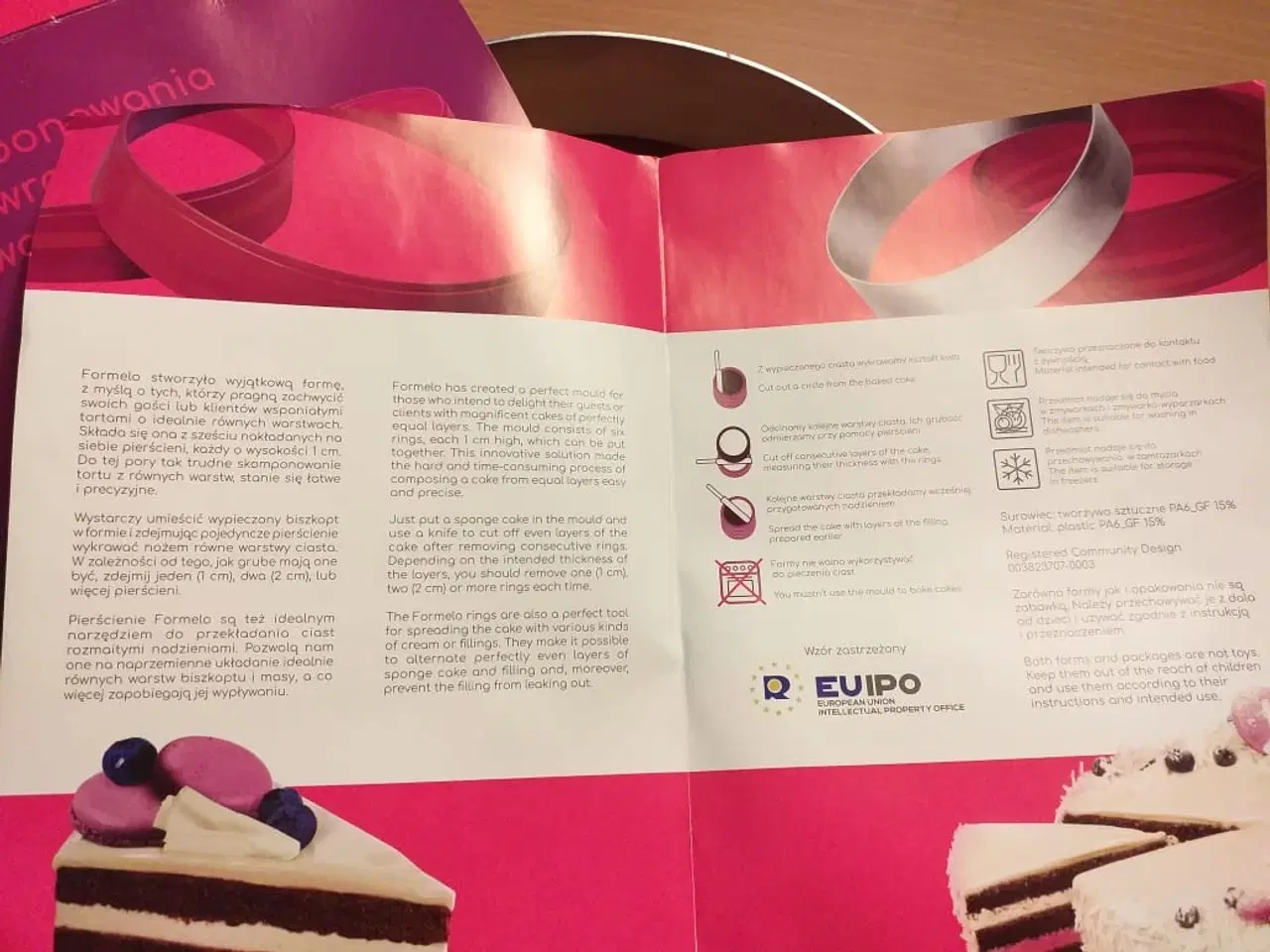 Billede 4 - Bageform til lagkager