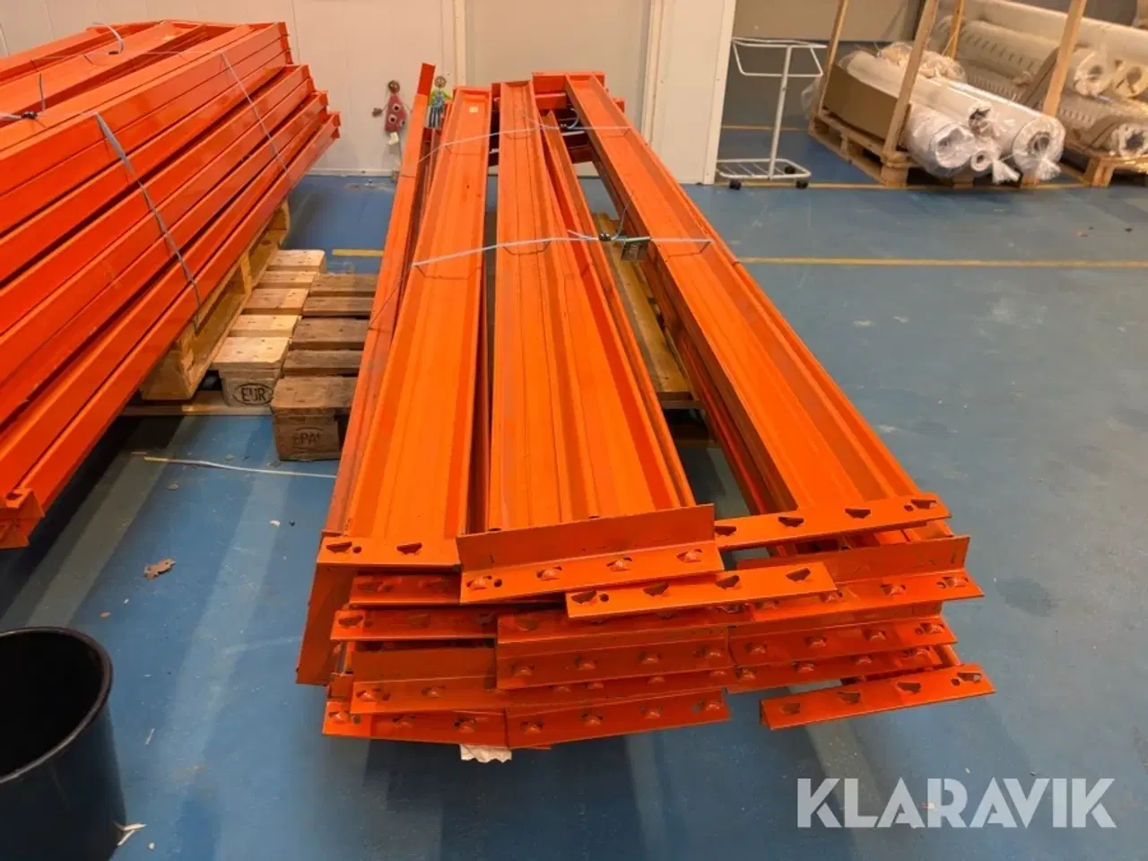 Billede 9 - Pallereoler Reolux Danmark a/s 24 gavle, 114 vanger