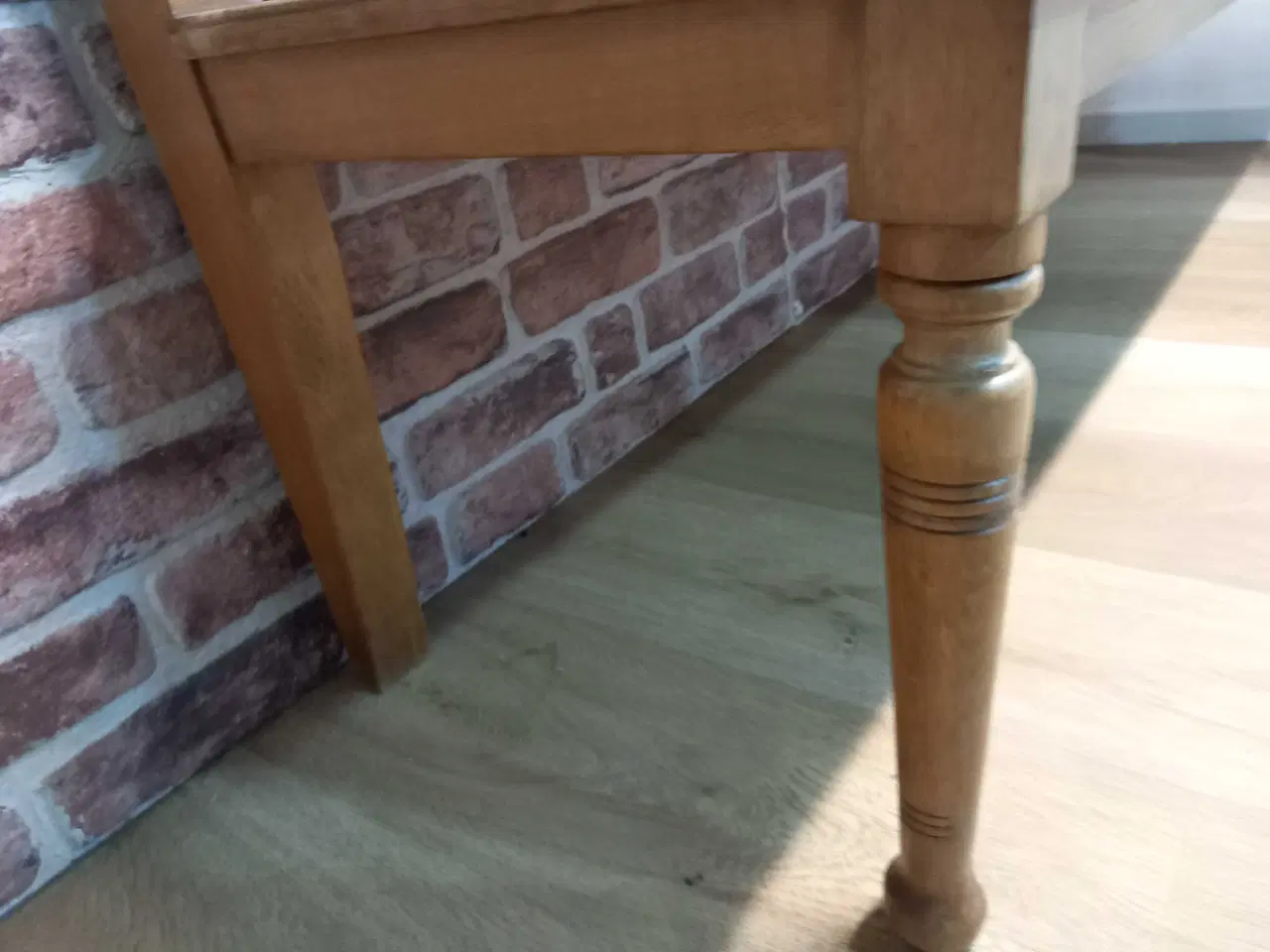 Billede 3 - Bænk, egetræ 